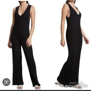 Simon Miller Black Sleeveless Rib jumpsuit. Size M, perfect Conditions
